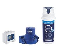 GROHE Kit de inicio Blue 41136000 – Filtro carbón activo 1500L con caudalímetro y pilas