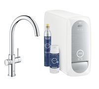 Grohe Blue grifo de cocina con filtro de pie StarLight Chrome 31455001