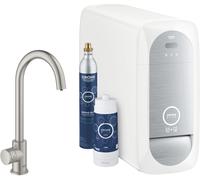 Grohe Blue grifo de cocina de pie SuperSteel 31498DC1