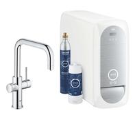 Grohe Blue Home - Grifo de fregadero Connected, con enfriador de agua y filtro, cromo 31456001