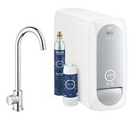 GROHE Grifo de fregadero Blue Home Mono Connected – enfriador de agua y filtro – cromo 31498001