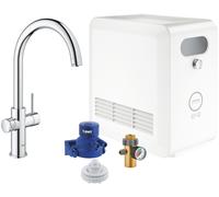 Grohe Blue kit de inicio con grifo de cocina de pie StarLight Chrome 31323002