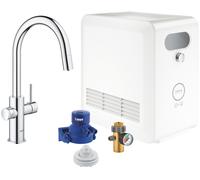 Grohe Blue kit de inicio con grifo de cocina de pie StarLight Chrome 31325002