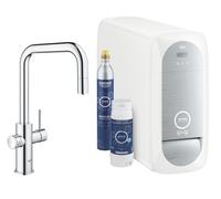 Grohe Blue kit de inicio con grifo de cocina de pie StarLight Chrome 31543000