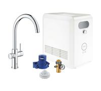 GROHE Grifo de fregadero Blue Professional – refrigerador y filtración – cromo 31323002