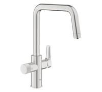 Grohe Blue Pure - Grifo de fregadero Eurosmart con función de filtro, cromo 30583DC0