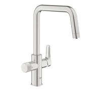 Grohe Blue Pure - Grifo de fregadero Eurosmart con función de filtro, cromo 30583DC0