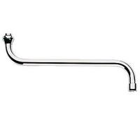 Grohe - Caño - S para grifo de fregadero mural, cromo 13017000