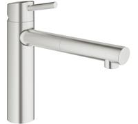 Grohe Concetto grifo de cocina de pie SuperSteel 31129DC1