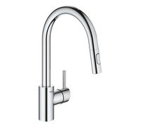 GROHE Grifo de cocina Concetto 31483002 – Monomando extraíble, StarLight Chrome