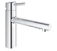 Grohe Concetto grifo de cocina de pie StarLight Chrome 30273001