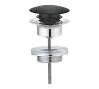 Grohe - Conjunto de desagüe con tapa click-clack, negro 65807KS0