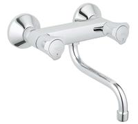 Grohe Costa - Grifo de pared para fregadero, cromo 31187001