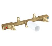 GROHE Sistema empotrado para grifo 32706000 – para lavabo 3 orificios, 30-73 mm