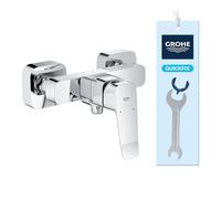 GROHE Grifo de ducha Dice 101874000 Monomando expuesto Cromo palanca metálica cartucho 35 mm