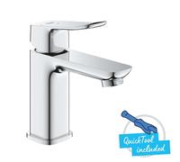 Grohe Dice - Grifo de lavabo, con desagüe Push-Open, arranque en agua fría, cromo 1018610000