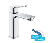 Grohe Dice - Grifo de lavabo con desagüe Push-Open, cromo 1018330000