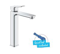 GROHE Grifo de lavabo Dice – Cromo, cuerpo liso XL, cartucho cerámico 28 mm (1018920000)