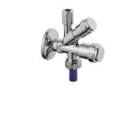 Grohe Eggemann - Válvula angular combi, original WAS, cromo 41073000