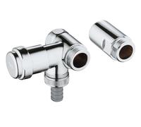 Grohe Eggemann - Válvula de grifo original WAS, cromo 41040000