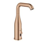 Grohe Essence E - Grifo electrónico de infrarrojos para lavabo con dispositivo de mezcla y limitador de temperatura ajustable, Warm Sunset cepillado 36445DL0