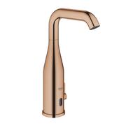 Grohe Essence E - Grifo electrónico de infrarrojos para lavabo con dispositivo de mezcla y limitador de temperatura ajustable, Warm Sunset 36445DA0