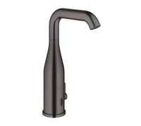 Grohe Essence E - Grifo electrónico de infrarrojos para lavabo con dispositivo de mezcla y limitador de temperatura ajustable, Hard Graphite 36445A00