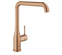 GROHE Grifo de cocina Essence 30269DL0 monomando giratorio 360 ducha extraíble Warm Sunset cepillado