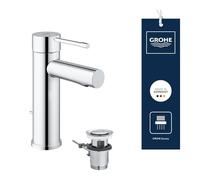 GROHE Grifo de lavabo Essence 32898001 – Cromo StarLight, ahorro de agua