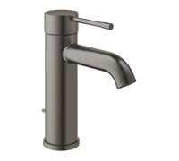 Grohe Essence - Grifo monomando de lavabo con desagüe, grafito oscuro cepillado 23589AL1