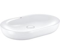 Grohe Essence lavabo 60x40 cm oval sobre encimera blanco brillante 3960800H