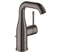 GROHE Grifo monomando para lavabo Essence 23462A01 M, vaciador automático, grafito