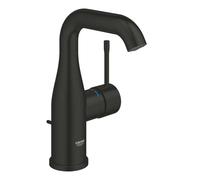 Grohe Essence New - Grifo de lavabo, con desagüe, negro mate 234622431
