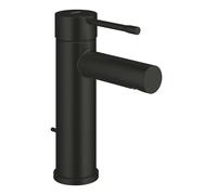 Grohe Essence New - Grifo de lavabo, con desagüe, negro mate 328982431