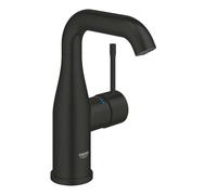 Grohe Essence New - Grifo de lavabo con desagüe Push-Open, negro mate 237982431