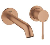 GROHE Grifo para lavabo Essence New 19408DL1 - monomando M, 2 orificios - Warm Sunset cepillado