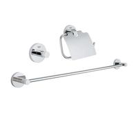 Grohe Kit de accesorios Essentials 3 en 1 StarLight Chrome 40775001