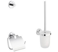 GROHE Kit de accesorios Essentials 3 en 1 StarLight Chrome 40407001