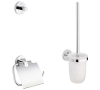 Grohe Essentials - Conjunto de complementos para inodoro 3 en 1, cromo 40407001