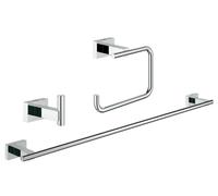 Grohe Essentials Cube - Conjunto de complementos, cromo 40777001