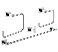 Grohe Essentials Cube - Conjunto de complementos, cromo 40778001