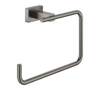 Grohe Essentials Cube - Toallero, Hard Graphite cepillado 40510AL1