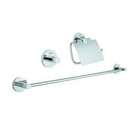 Grohe Kit de accesorios Essentials 3 en 1 StarLight Chrome 40775001