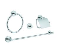 Grohe Essentials juego de baño 4 en 1 cromado, 40776001