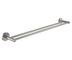 Grohe Essentials - Portatoallas de dos brazos, supersteel 40802DC1