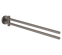 Grohe Essentials - Portatoallas, grafito oscuro cepillado 40371AL1