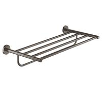 Grohe Essentials - Portatoallas múltiple, grafito oscuro cepillado 40800AL1