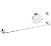 Grohe Kit de accesorios Essentials 3 en 1 StarLight Chrome 40775001