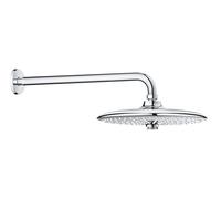 Grohe Euphoria SmartControl - Rociador de ducha 260, 3 chorros, brazo de ducha de 38 cm, cromo 26458000