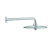 GROHE Brazo de ducha Euphoria - con efecto lluvia 26x26 cm circular StarLight Chrome 26458000